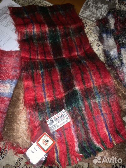 Шарф мохеровый индия