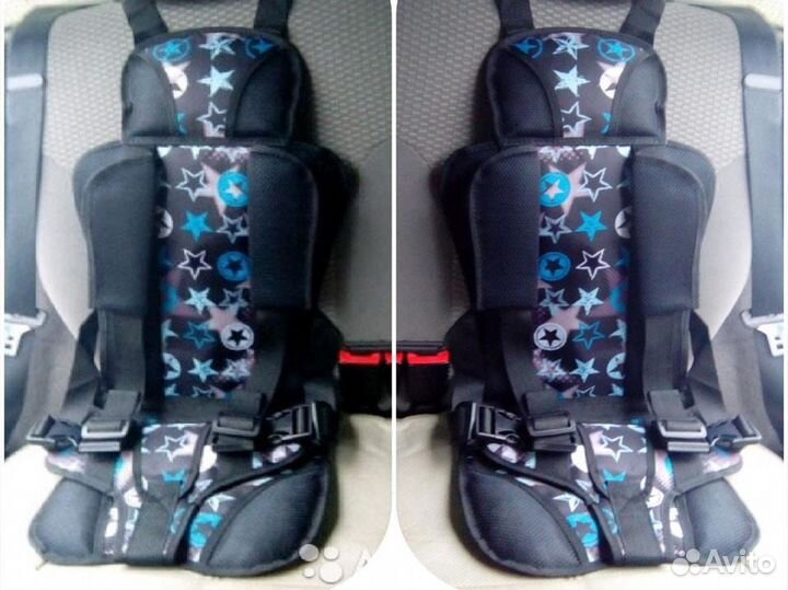 Автокресло 1-12 лет детское бескаркасное