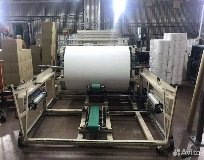 Станок для производства туалетной бумаги