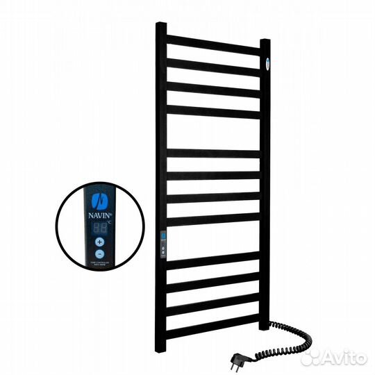 Черный полотенцесушитель