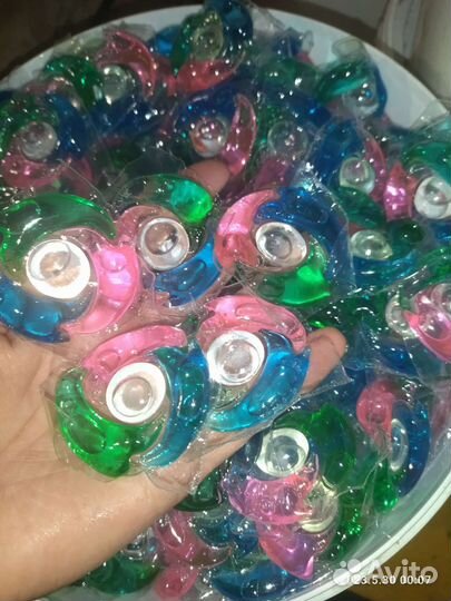 Гелевые капсулы для стирки(50шт) 4в1