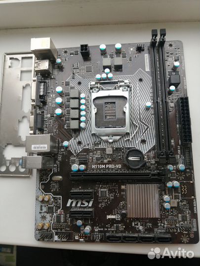 Msi h110m pro vd 1151