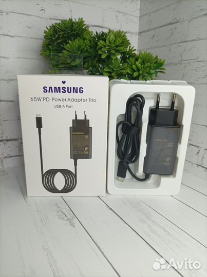 Быстрая зарядка с кабелем Samsung