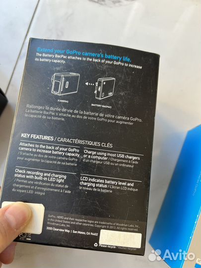 Уремления на GoPro Hero