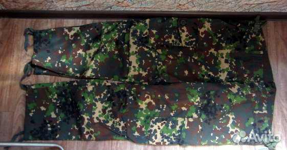 Брюки камуфлированные. 56 размер, 4 рост