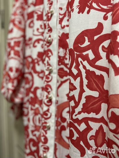 Летнее длинное платье