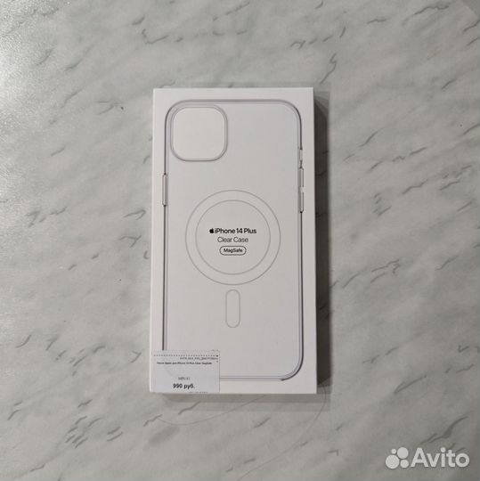 Оригинальный Apple Clear Case для iPhone 14 Plus