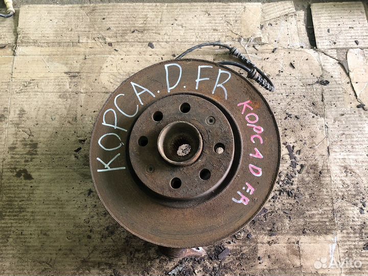 Opel corsa d кулак поворотный