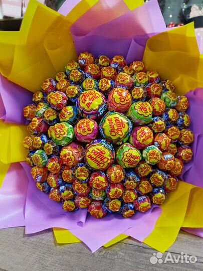 Букет из чупачупсов