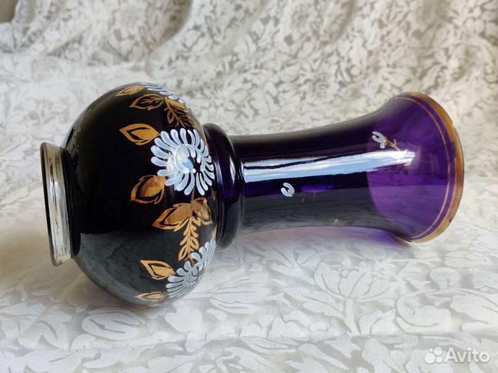 Стеклянная ваза СССР