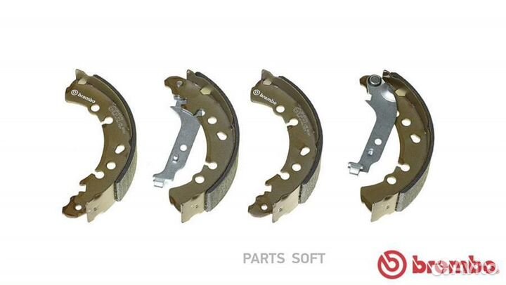 Brembo S83513 Колодки торм.бараб.203x39