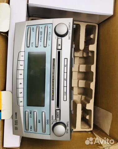 Штатная автомагнитола toyota camry V40