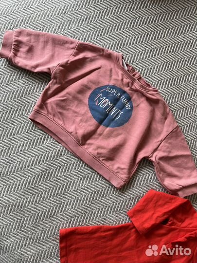 Вещи для девочки пакетом 80-86 р