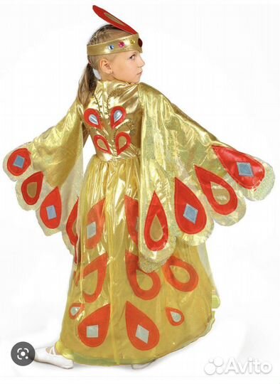 Костюм жарптицы, рост от 98-112 см