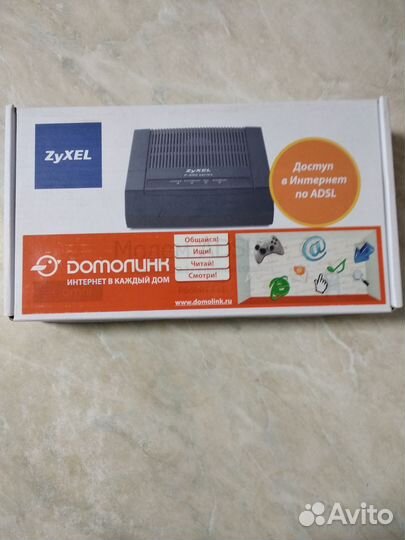 Модем zyxel adsl2+ с портом Ethernet P660RT3. EE