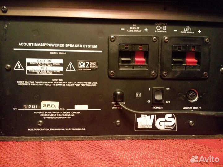 Акустическая система bose