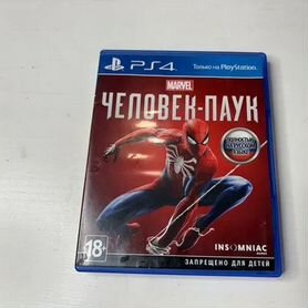 Диски на ps4 человек паук