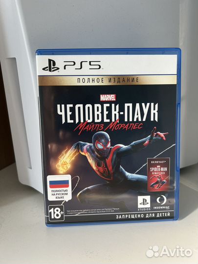 Spider man miles morales ps5 диск