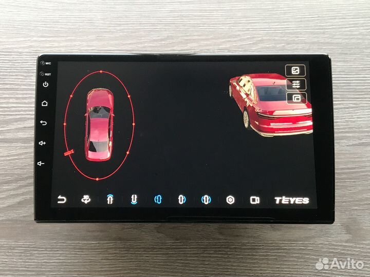 Магнитола Teyes CC3 с круговым обзором 360 +