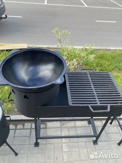 Мангал с печью 8-10-12-16 литров