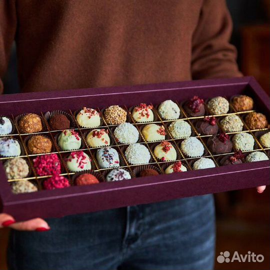 Шоколадный набор трюфелей на 40 конфет