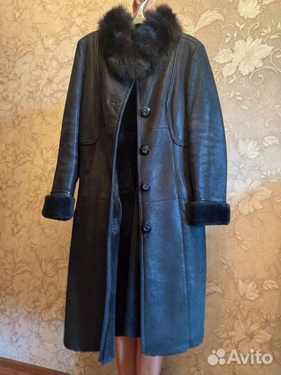 Дубленка натуральная женская 46 48