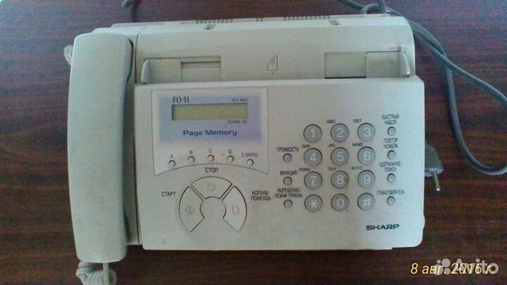 Телефон-Факс sharp