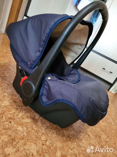 Люлька переноска автомобильная для новорожденных