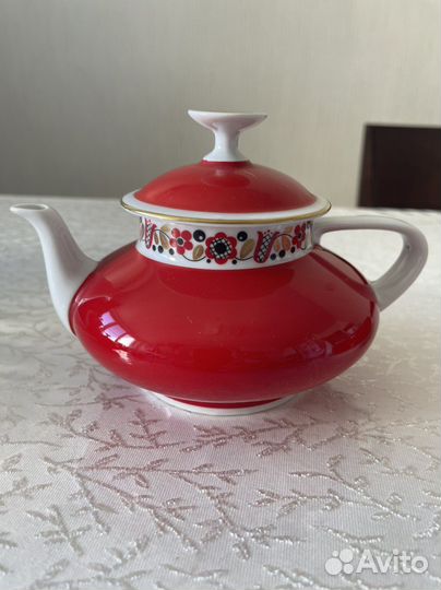 Чайник масленка сахарница Freiberger GDR