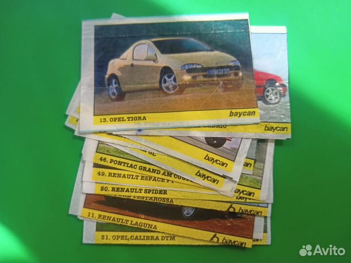 Вкладыши Bombibom разные серии