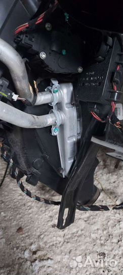 Радиатор печки на Mercedes w164