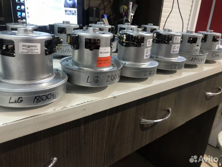 Двигатель для пылесоса новый samsung LG