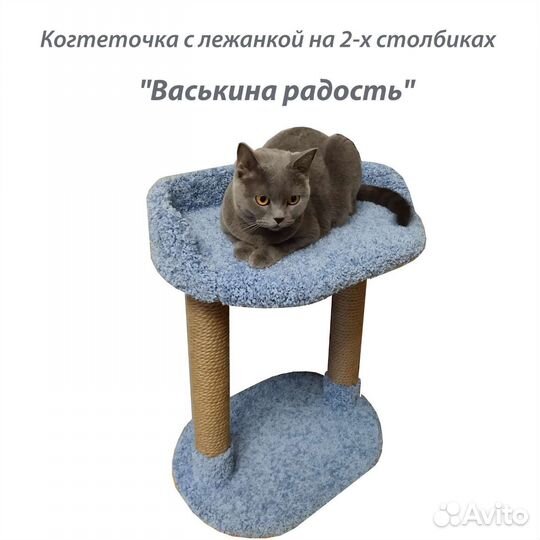 Когтеточка с лежанкой