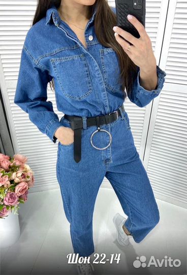 Комбинезон джинс Новый