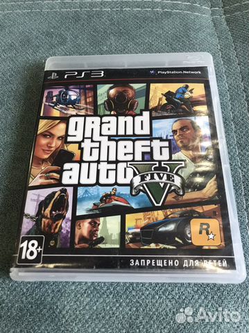 Игры на ps3 GTA 5