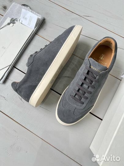 Кеды мужские Brunello Cucinelli Grey