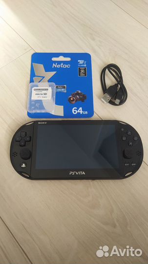 Sony PS Vita Slim 64gb (40 игр)