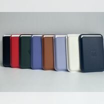 Leather wallet магнитный кошелёк