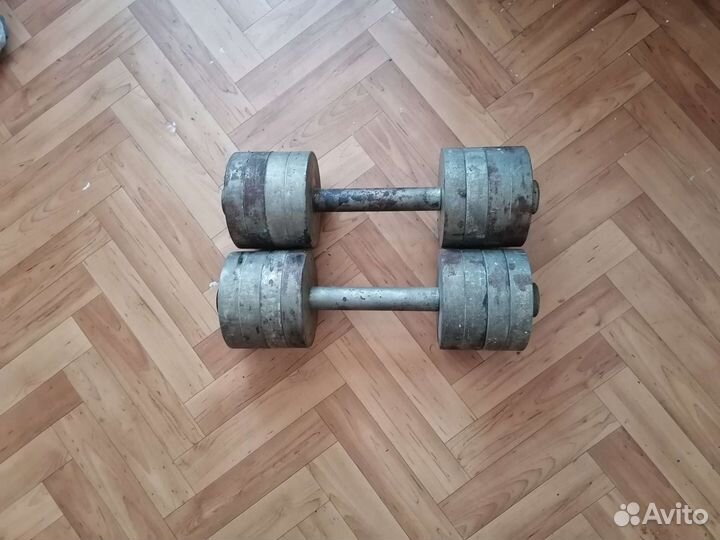 Гантели разборные бу
