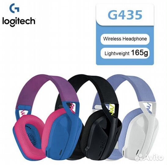 Новые наушники Logitech g435
