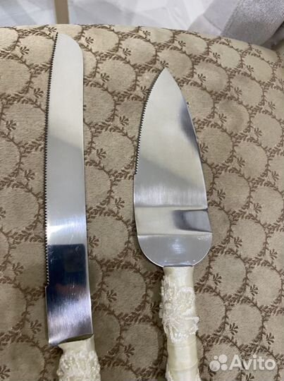 Свадебный Нож и лопатка для торта