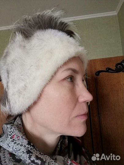 Шапка норковая женская новая