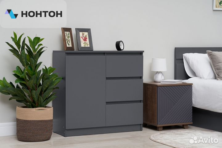 Комод Челси 800 графит