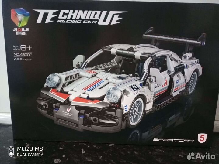 Конструктор аналог Lego гоночные автомобили