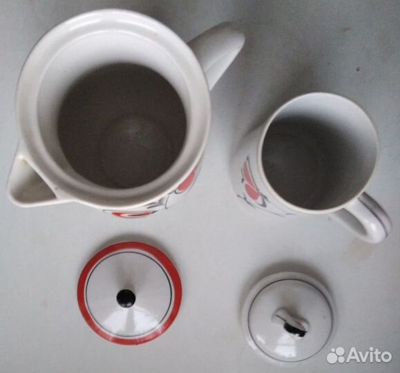 Кувшин и кружка Старая гжель СССР