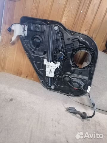 Santa Fe 4 TM 20г Задняя Карта Стеклоподьемника