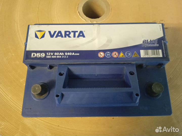 Аккумулятор varta 60 ah