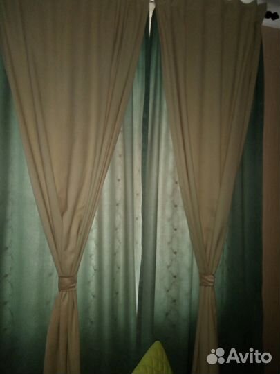 Портьеры двойные