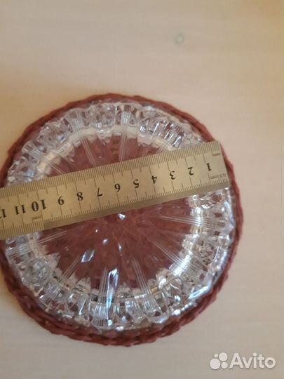Салатник хрустальный СССР