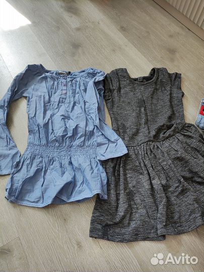 Пакет фирменных вещей на девочку 140